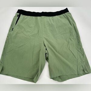 Ten Thousand Shorts Mens Green Interval 9” Athletic Unlined XL